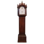 Robert King, Scarborough; A George III mahogany longcase clock,