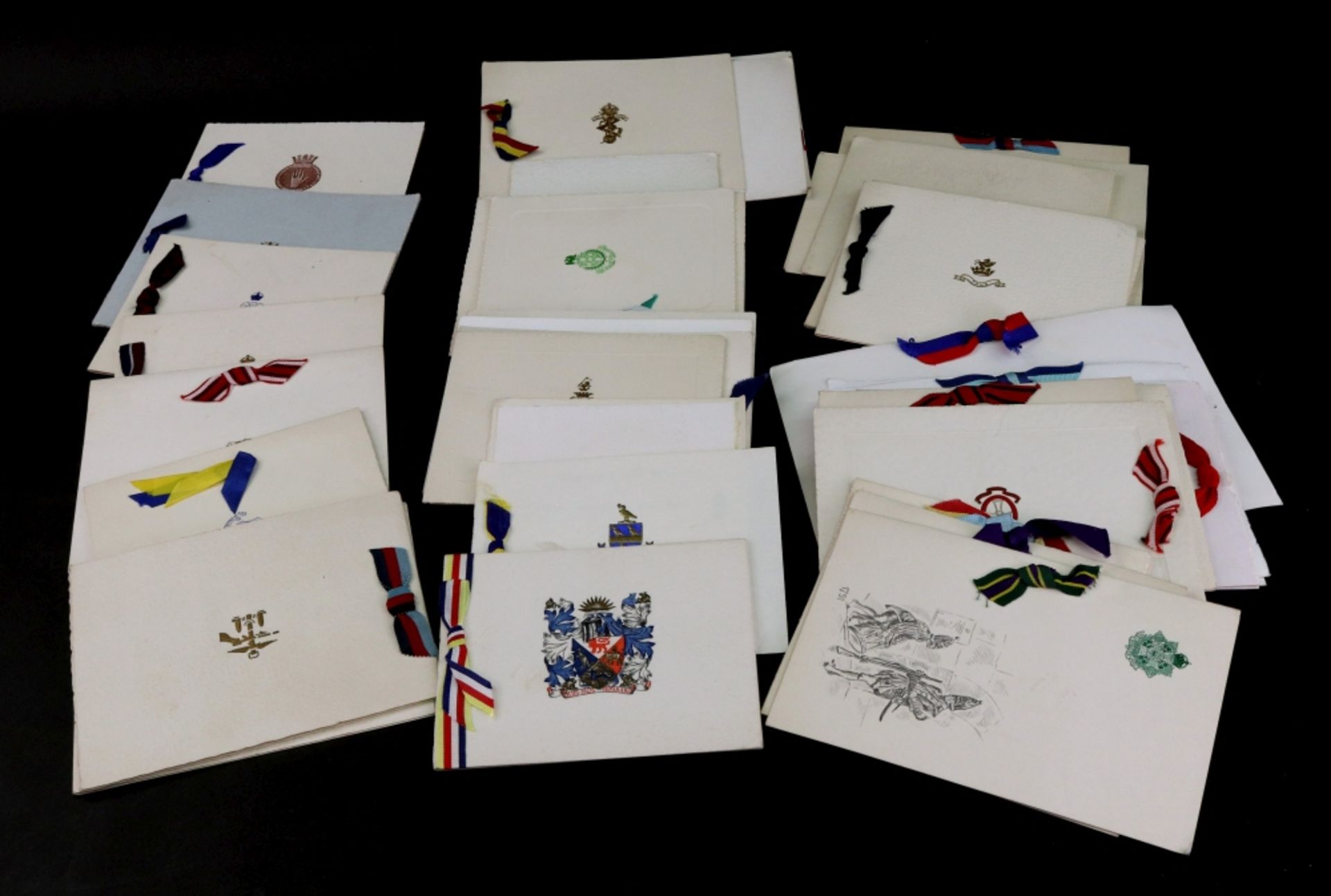 A collection of Regimental christmas cards and a few others (qty).