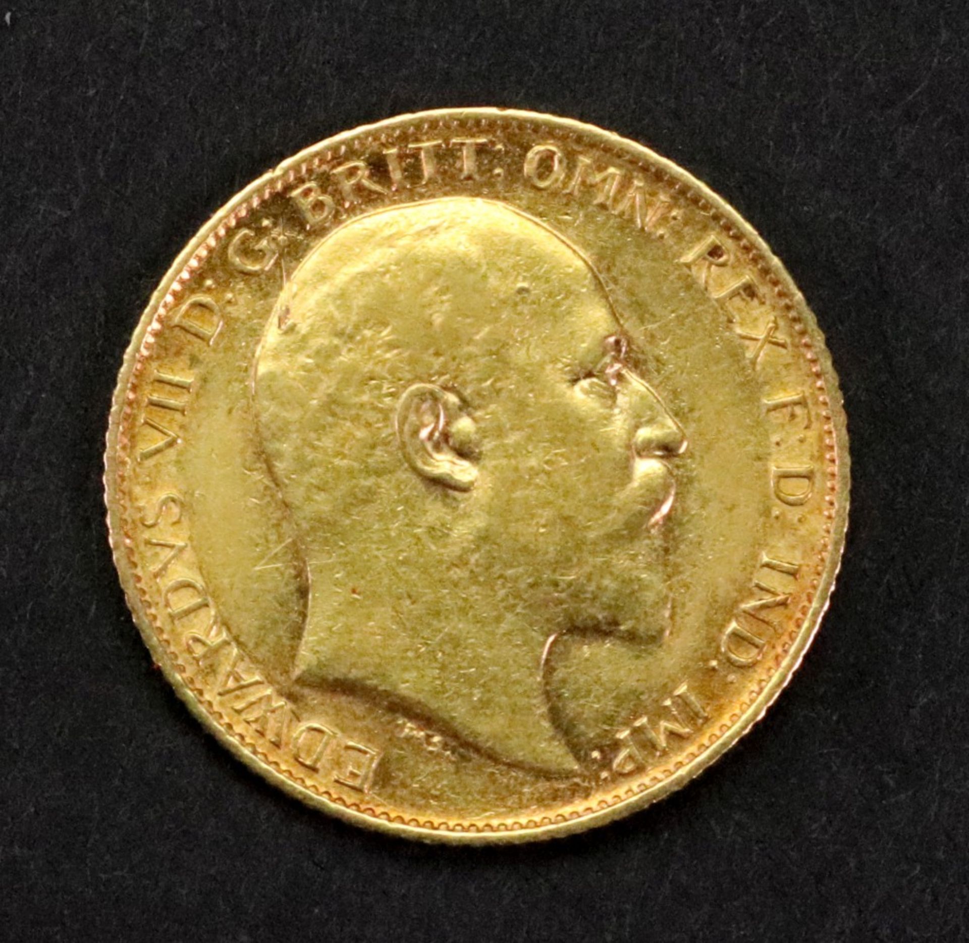 Edward VII half sovereign 1907. - Image 3 of 5