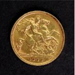 Edward VII half sovereign 1906