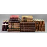 A collection of 22 bindings, 19th century, including The Imperial Dictionary, 4 volumes (22).