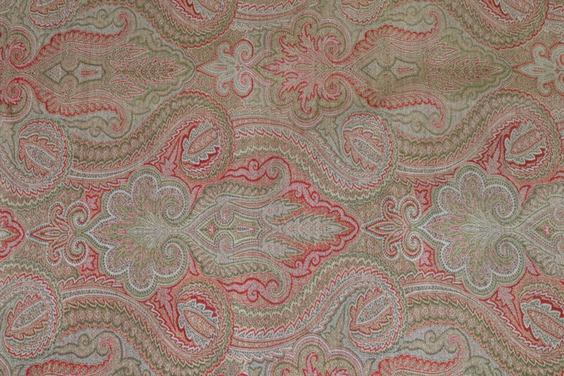A paisley shawl, late 19th/early 20th century, typically patterned, 175 x 175cm. - Image 2 of 3