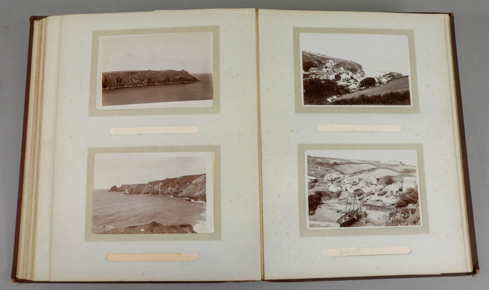 Photographs; a late 19th century photograph album, 1894-1902 with views including Bristol, - Image 5 of 5