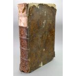 OSTERVALD (J F) La Sainte Bible, 1772 folio, original full gilt calf.