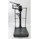 Baker & Walsh Ltd; a set of cast iron commercial weighing scales,