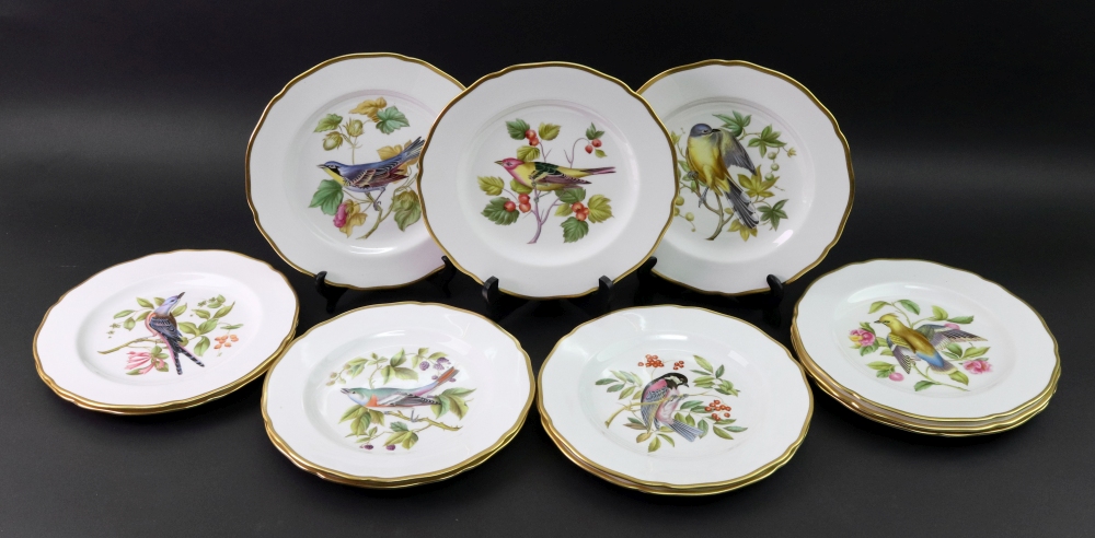 A set of twelve Spode bone china plates,