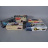 Toys, a group of boxed Corgi classic vehicles, mainly busses, coaches, lorries and haulage.