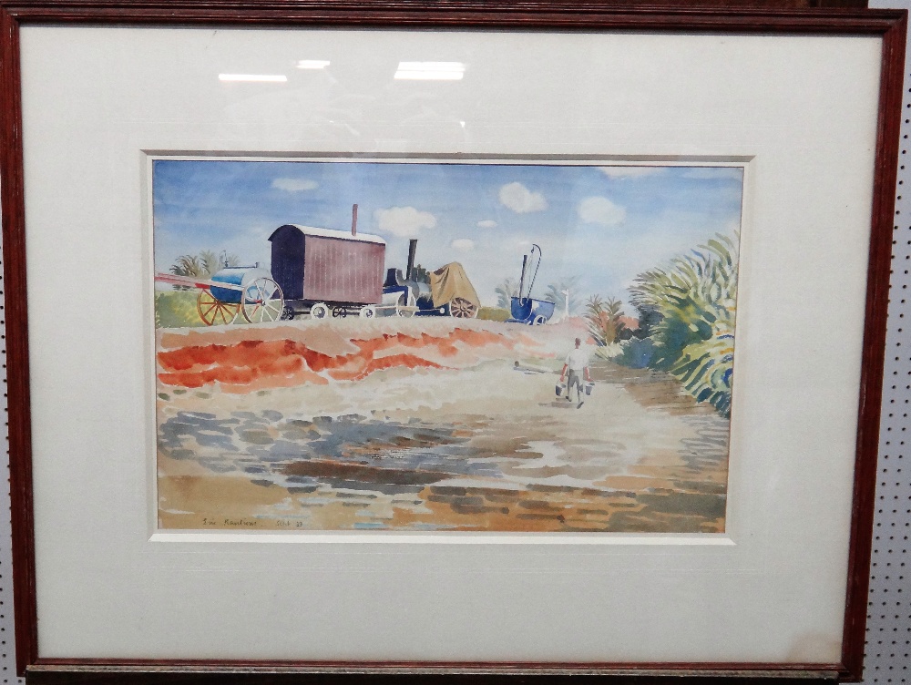 Eric Ravilious (1903-1942), Drought, watercolour, signed and dated Sept ...