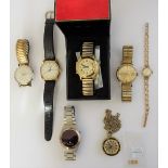 A Regency 9ct gold cased lady's wristwatch,