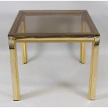 A square gilt metal frame low centre tab