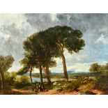 John Crawford Wintour (1825-1882), 'Appil Wood, Sutherland', oil on canvas, signed; signed,