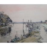 Samuel John Lamorna Birch (1869-1955), Wareham, watercolour over pencil, signed,
