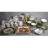 Ceramics, including; a Thomas Goode 'Highgrove' pattern part tea set,