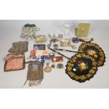A small group of collectables including;