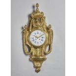 A French giltmetal Cartel clock In the Louis XVI style,