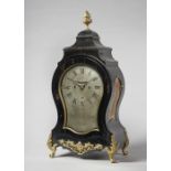 A George III giltmetal-mounted ebonised striking balloon clock By William Addis,