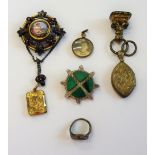 A 19th century brooch,