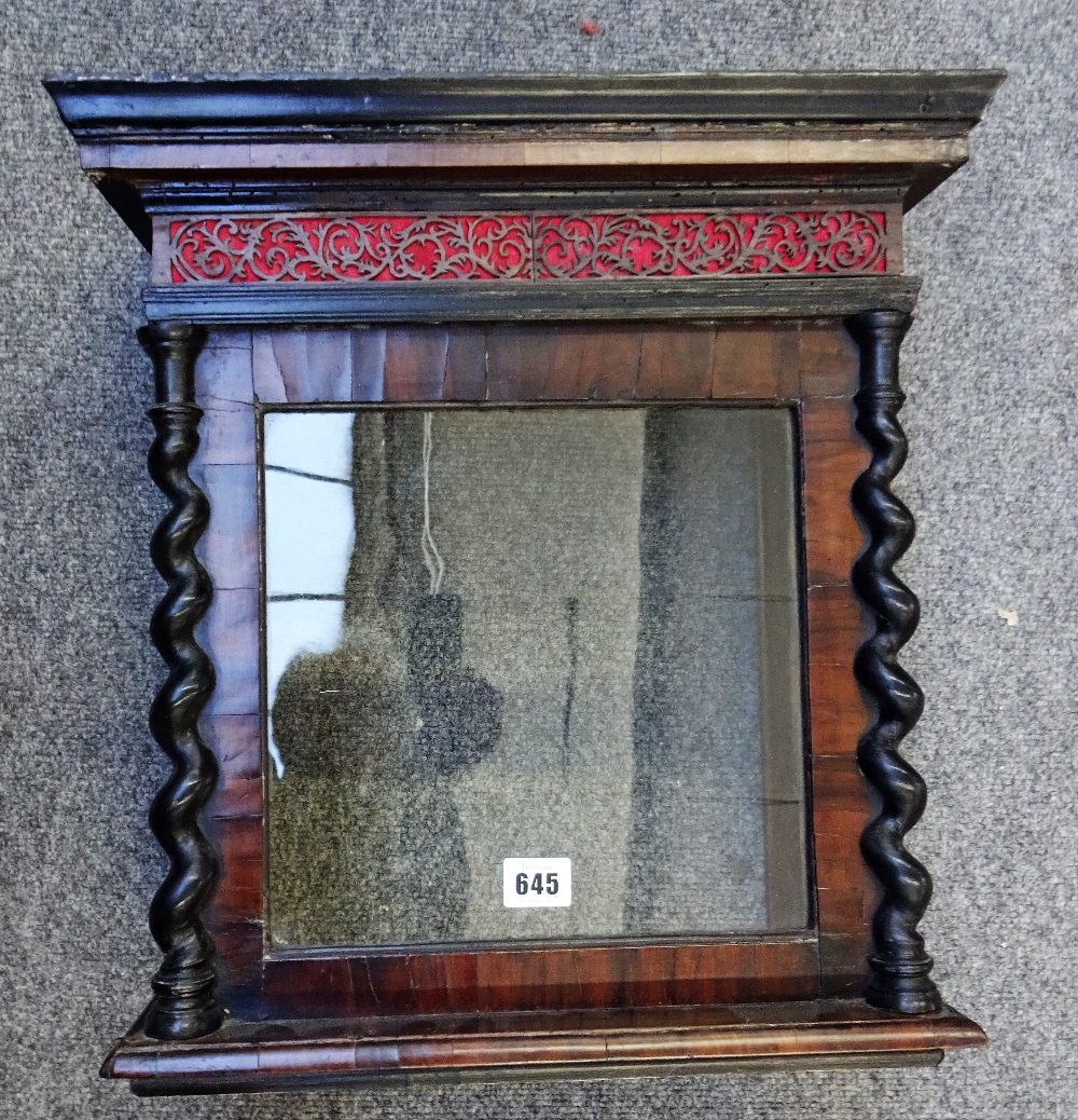 A walnut and marquetry longcase clock By Solomon Bouquet, London, - Image 14 of 27