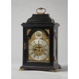 A George II gilt brass-mounted bracket clock By David Fitzschkaw,