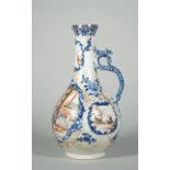 A Chinese export mandarin palette jug, Qianlong,