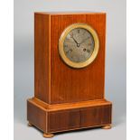 A Louis Philippe rosewood and boxwood-outlined mantel clock By Berthet & Bazelaire, Paris,