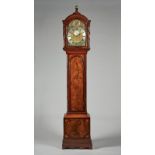 A George III mahogany longcase clock By Thomas Batters,