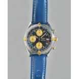Breitling; A gentleman's steel and gold Chronomat automatic wristwatch, model number 81950,