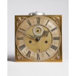 A Charles II 10in. square longcase clock movement Unsigned, circa 1675/80 The 10in.