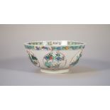 A Chinese famille-verte bowl, Kangxi,