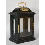 A giltmetal-mounted Knibb style table clock case 20th century 40cm high