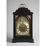 A giltmetal-mounted ebonised table clock Th movement inscribed John Berry,