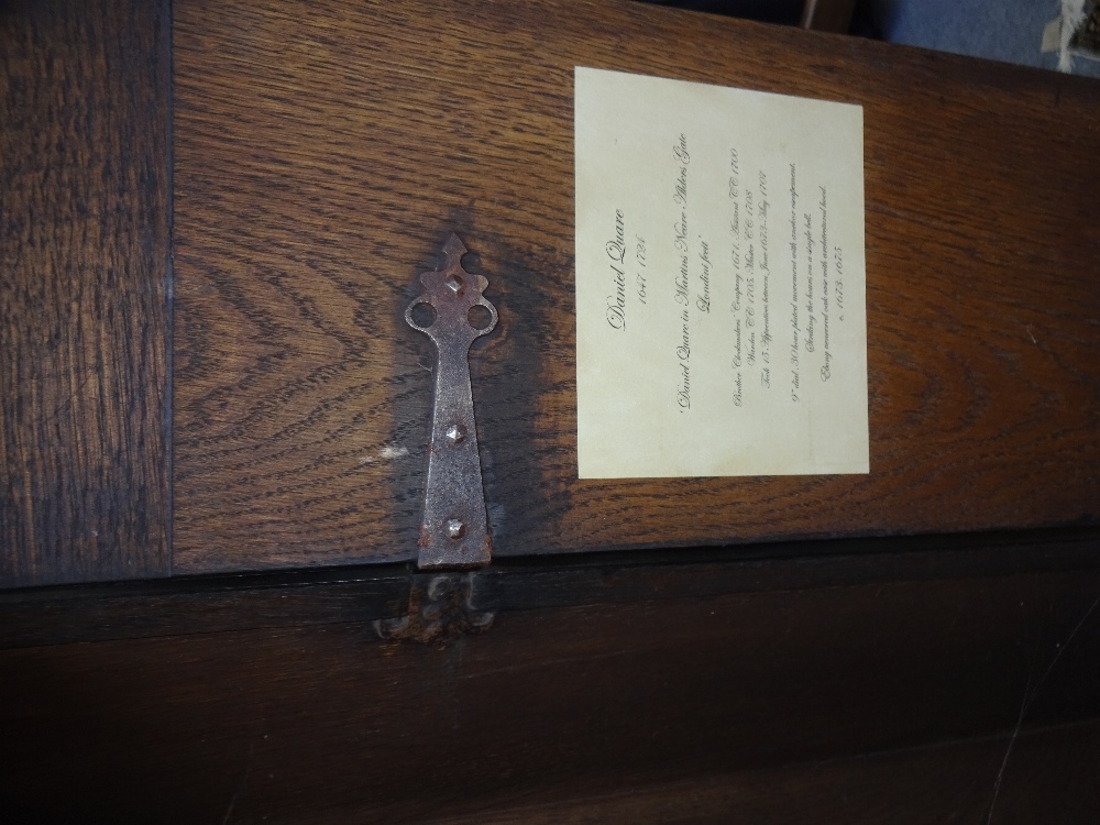 An ebony-veneered architectural-style longcase In the Fromanteel style With 8 3/4in. - Image 14 of 17