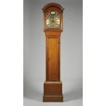 A George III oak longcase clock By Thomas Peren, Smarden,