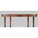 A William IV mahogany console,