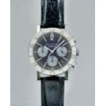 Bvlgari; a gentleman's stainless steel chronograph wristwatch, model number BB 38 SL CH,