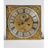 A George II longcase clock movement By John Jones, London, circa 1705 The 11in.