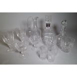 A group of glasswares, 19th/ 20th century,