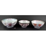 A Chinese famille rose bowl, Qianlong,