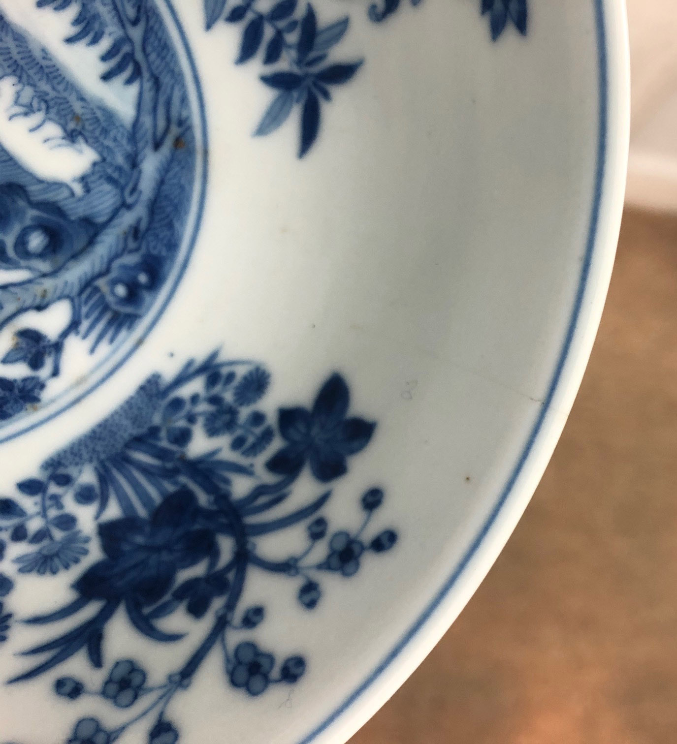 A Chinese pink sgraffito ground famille rose medallion bowl, blue Daoguang seal mark, - Image 16 of 22