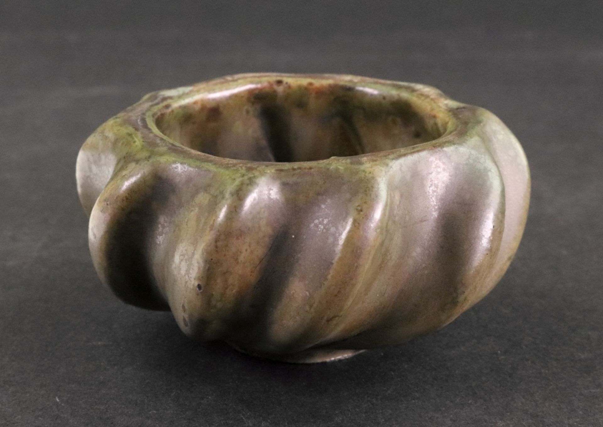 Axel Salto (Danish, 1889-1961), a small bowl of spiral design, signed 'Salto' (to base), - Image 4 of 8