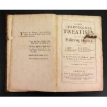 WISEMAN (Richard) Eight Chirurgical Treatises, 4th edition, 1705, London,