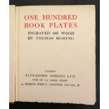 MORING (Thomas) One Hundred Book Plates, engraved on wood, The De La More Press, n.d.