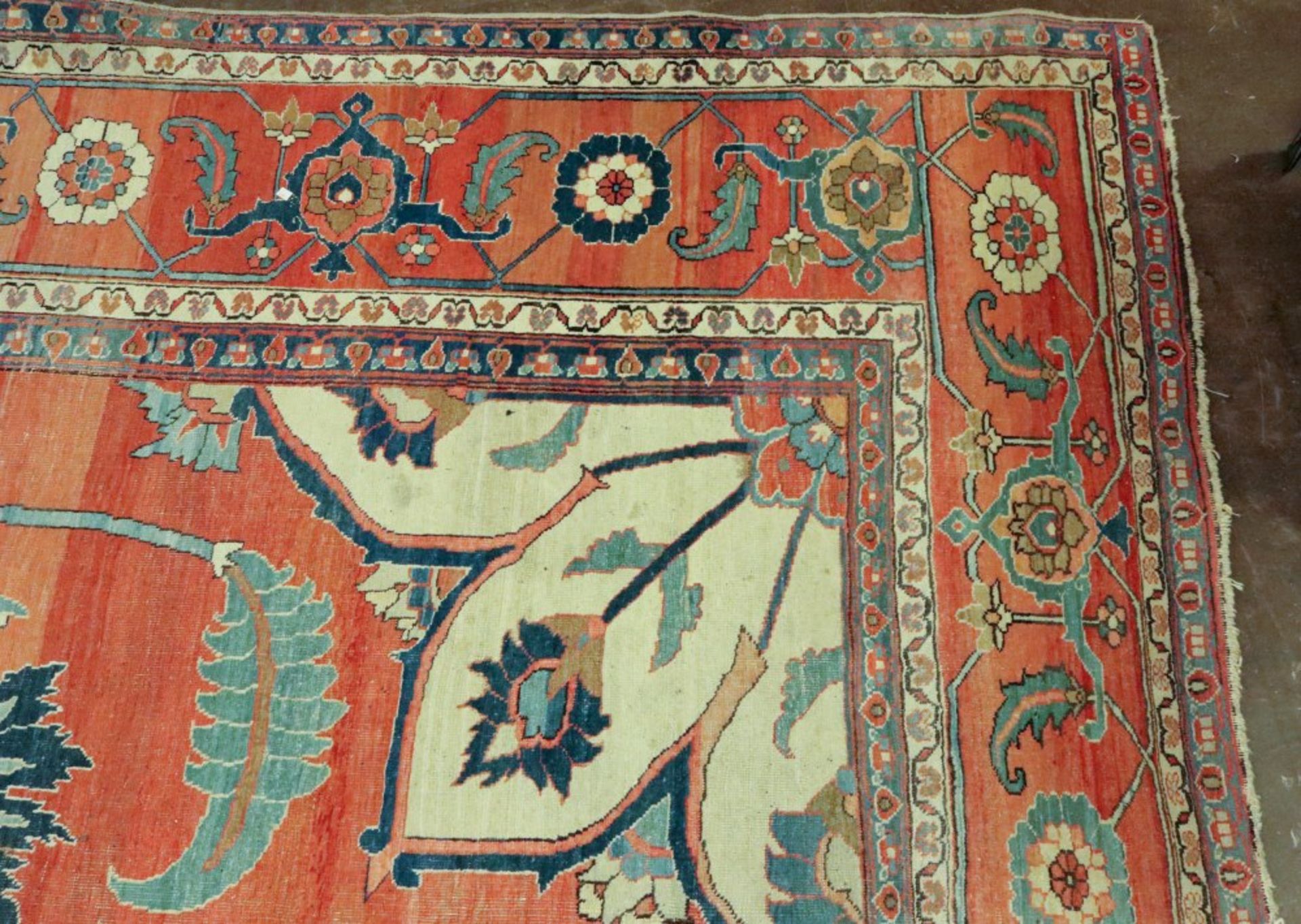 A Persian carpet, circa 1850, possibly Fereghan, - Bild 4 aus 21
