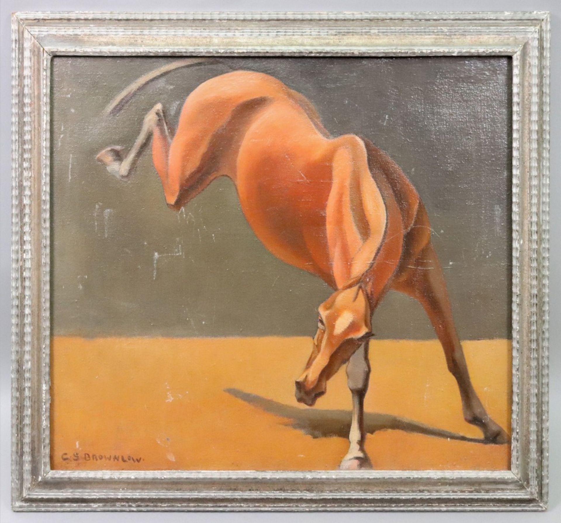 Charles Sutherland Brownlow (British, 20th Century), Kicking Horse, - Image 2 of 3