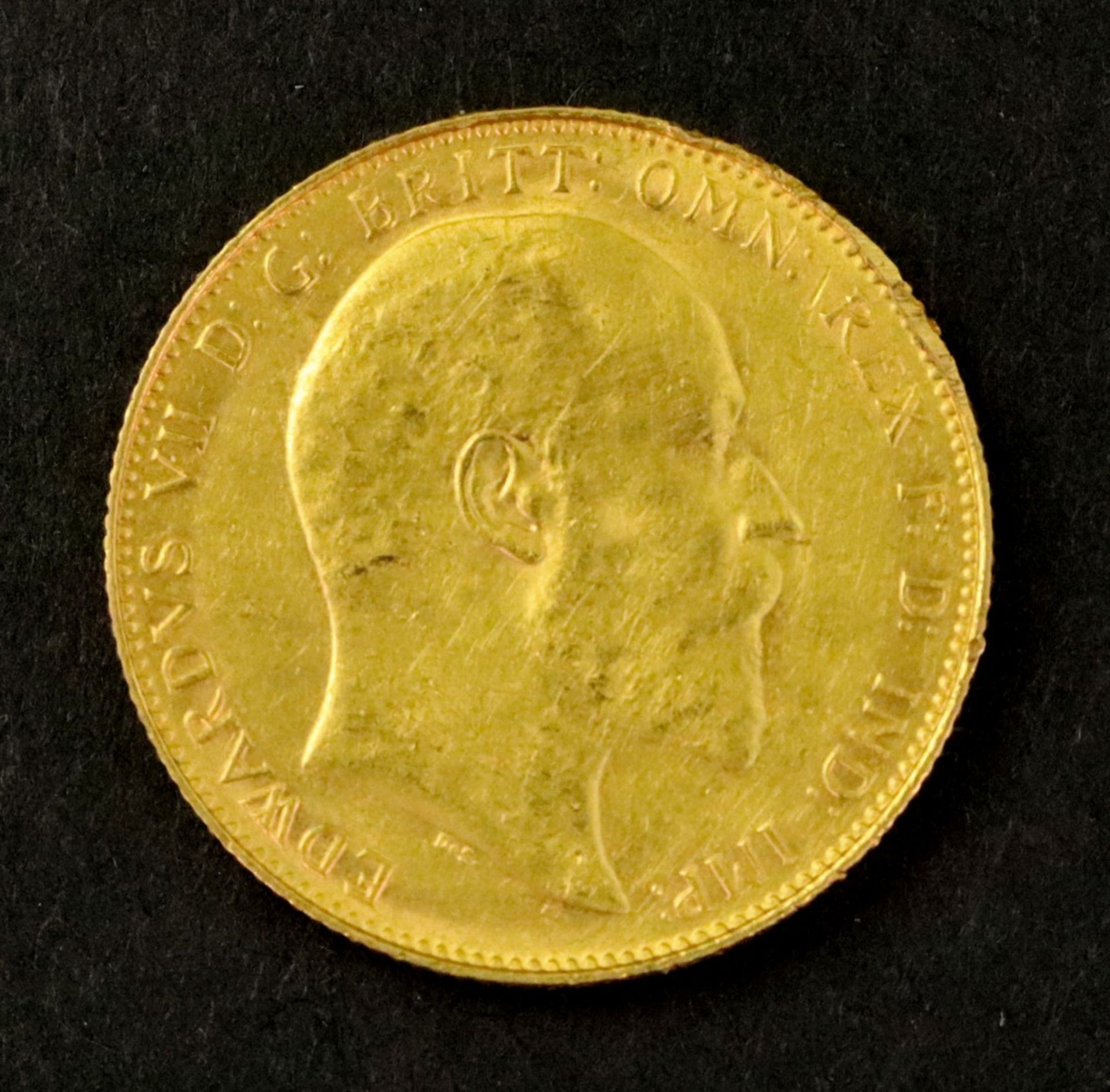 Edward VII sovereign 1908. - Image 3 of 3