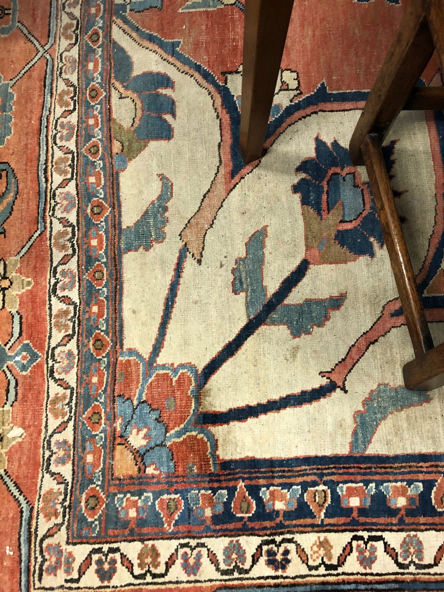 A Persian carpet, circa 1850, possibly Fereghan, - Bild 17 aus 21