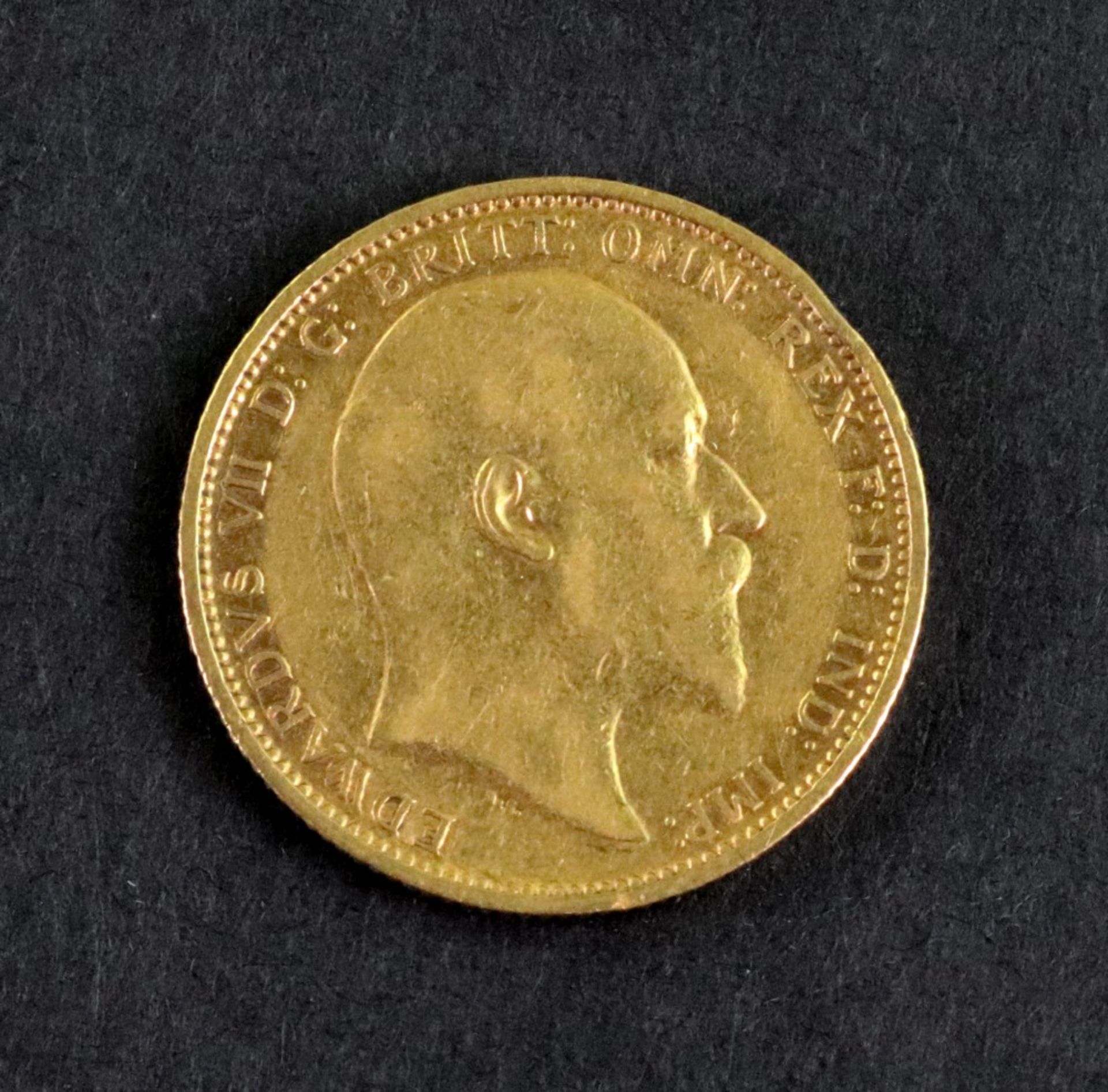 Edward VII sovereign 1904. - Bild 2 aus 3