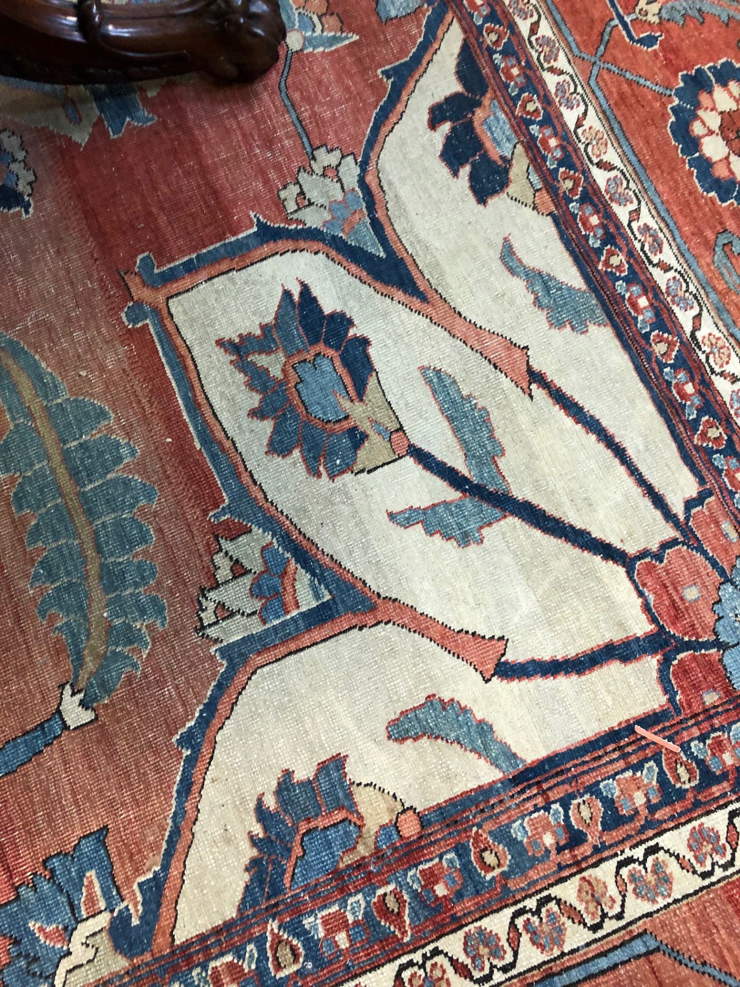 A Persian carpet, circa 1850, possibly Fereghan, - Bild 18 aus 21