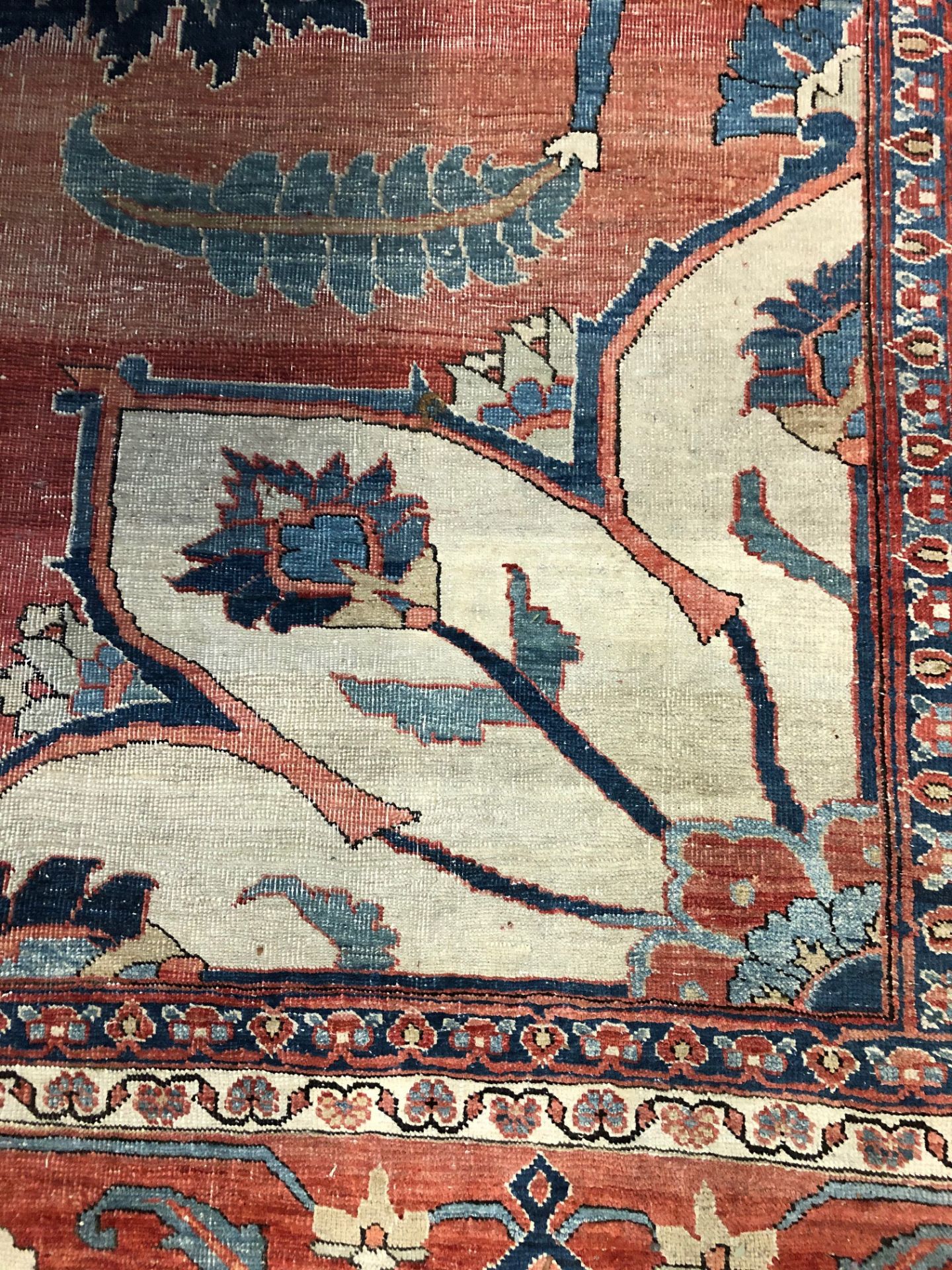 A Persian carpet, circa 1850, possibly Fereghan, - Bild 19 aus 21