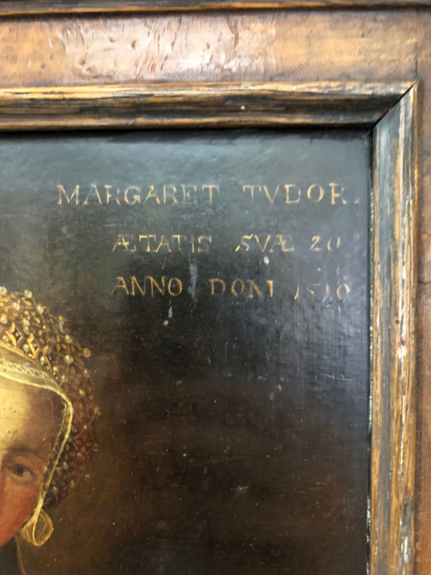 English School, A portrait of Margaret Tudor, bears inscription 'MARGARET TUDOR, AETATIS SVAE 20, - Image 7 of 11